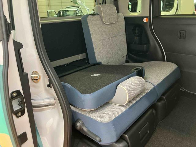 ムーヴキャンバスストライプスＧターボ衝突回避支援　横滑り防止装置　アダプティブクルーズコントロール　オートブレーキホールド付き電動パーキング　前席シートヒーター　置きラクボックス　ホットカップホルダー　前後コーナーセンサー（千葉県）の中古車