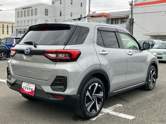 ロッキープレミアムG HEVHEV ナビ/TV/DVD/BT 全周囲カメラ 前後ドラレコ ETC 全車速追従クルコン LEDヘッドランプ オートライト リヤフォグ コーナーセンサー シートヒーター 革巻ステア 電動駐車ブレーキ(千葉県)の中古車