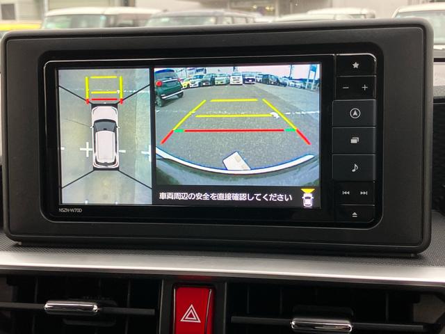 ロッキープレミアムG HEVHEV ナビ/TV/DVD/BT 全周囲カメラ 前後ドラレコ ETC 全車速追従クルコン LEDヘッドランプ オートライト リヤフォグ コーナーセンサー シートヒーター 革巻ステア 電動駐車ブレーキ(千葉県)の中古車