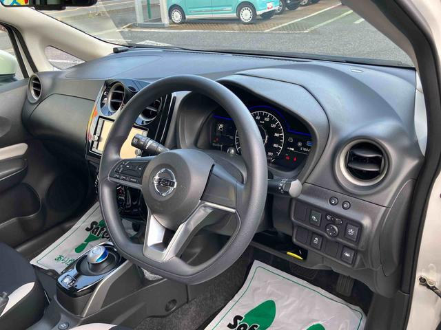 ノートｅ−パワー　Ｘナビゲーション／ケンウッドドライブレコーダー／ＥＴＣ車載器／オートエアコン／ステアリングスイッチ／オートライト／コーナーセンサー／電動格納ミラー／アルミホイール／セキュリティーアラーム（千葉県）の中古車