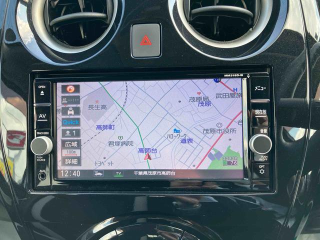 ノートｅ−パワー　Ｘナビゲーション／ケンウッドドライブレコーダー／ＥＴＣ車載器／オートエアコン／ステアリングスイッチ／オートライト／コーナーセンサー／電動格納ミラー／アルミホイール／セキュリティーアラーム（千葉県）の中古車