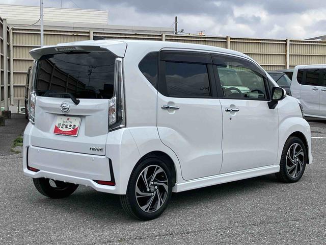 ムーヴカスタム RS ハイパーリミテッドSAIII8型ナビ/BT/TV/DISC/全周囲カメラ/ステアスイッチ 前後ドラレコ ETC ターボ 15インチアルミ LEDヘッド/フォグ スマートキー 運転席シートヒーター/リフター 衝突被害軽減ブレーキ(千葉県)の中古車