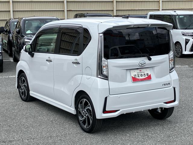 ムーヴカスタム RS ハイパーリミテッドSAIII8型ナビ/BT/TV/DISC/全周囲カメラ/ステアスイッチ 前後ドラレコ ETC ターボ 15インチアルミ LEDヘッド/フォグ スマートキー 運転席シートヒーター/リフター 衝突被害軽減ブレーキ(千葉県)の中古車