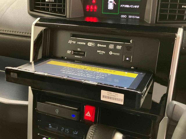 トールカスタムG9型ナビ/TV/DVD/BT/USB 全周囲カメラ 前後ドラレコ ETC ワイヤレス充電 LEDヘッドライト オートライト スマアシ 前後コーナーセンサー 電動駐車ブレーキ キーフリー アルミホイール(千葉県)の中古車