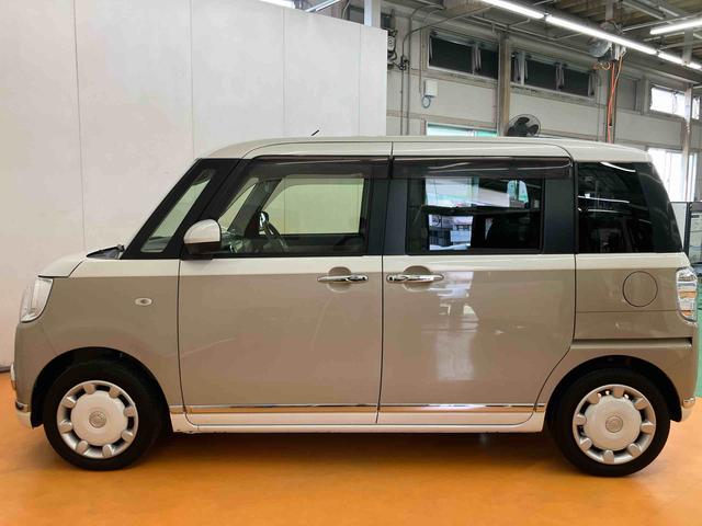 ムーヴキャンバスＧメイクアップＶＳ　ＳＡIIIパノラマカメラ連動８インチフルセグナビ　ＵＳＢ接続　ＨＤＭＩ接続　フロント．リヤドライブレコーダー連動　ＥＴＣ　置きラクボックス　運転席シートヒーター　ウインドシールドディアイサー（千葉県）の中古車