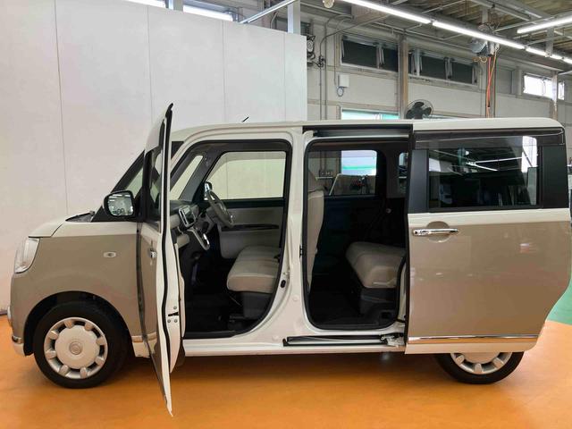 ムーヴキャンバスＧメイクアップＶＳ　ＳＡIIIパノラマカメラ連動８インチフルセグナビ　ＵＳＢ接続　ＨＤＭＩ接続　フロント．リヤドライブレコーダー連動　ＥＴＣ　置きラクボックス　運転席シートヒーター　ウインドシールドディアイサー（千葉県）の中古車