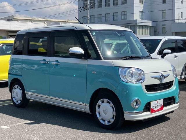 ムーヴキャンバスＧメイクアップＶＳ　ＳＡIII８型ナビ／ＴＶ／ＤＶＤ／ＢＴ／ＵＳＢ　全周囲カメラ　前後ドラレコ　ＥＴＣ　運転席シートヒーター　ＬＥＤヘッドライト　オートライト　スマアシ　置き楽ＢＯＸ　フロントガラスディアイサー　両側電動スライド（千葉県）の中古車