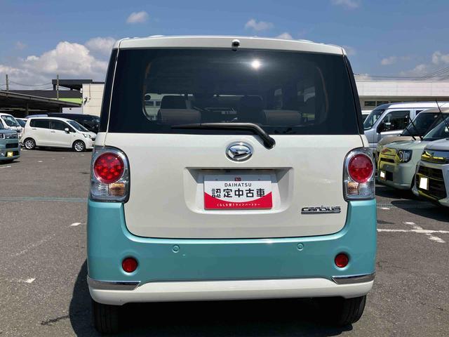 ムーヴキャンバスＧメイクアップＶＳ　ＳＡIII８型ナビ／ＴＶ／ＤＶＤ／ＢＴ／ＵＳＢ　全周囲カメラ　前後ドラレコ　ＥＴＣ　運転席シートヒーター　ＬＥＤヘッドライト　オートライト　スマアシ　置き楽ＢＯＸ　フロントガラスディアイサー　両側電動スライド（千葉県）の中古車