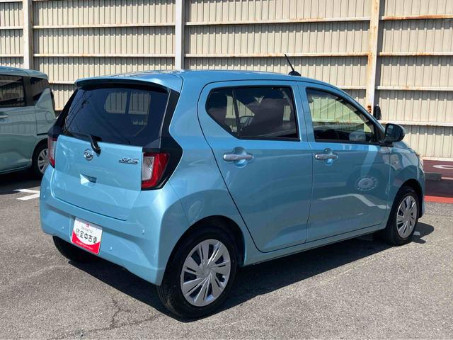 ミライースX SAIIILEDヘッドライト 電動格納ドアミラー リヤワイパー プライバシーガラス リヤシートヘッドレスト オートライト キーレス セキュリティアラーム 横滑り防止装置 コーナーセンサー 衝突被害軽減ブレーキ(千葉県)の中古車