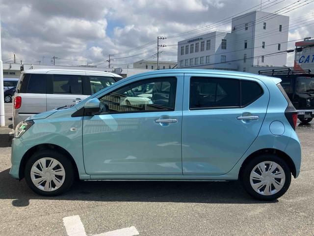 ミライースX SAIIILEDヘッドライト 電動格納ドアミラー リヤワイパー プライバシーガラス リヤシートヘッドレスト オートライト キーレス セキュリティアラーム 横滑り防止装置 コーナーセンサー 衝突被害軽減ブレーキ(千葉県)の中古車