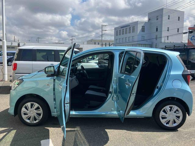 ミライースX SAIIILEDヘッドライト 電動格納ドアミラー リヤワイパー プライバシーガラス リヤシートヘッドレスト オートライト キーレス セキュリティアラーム 横滑り防止装置 コーナーセンサー 衝突被害軽減ブレーキ(千葉県)の中古車