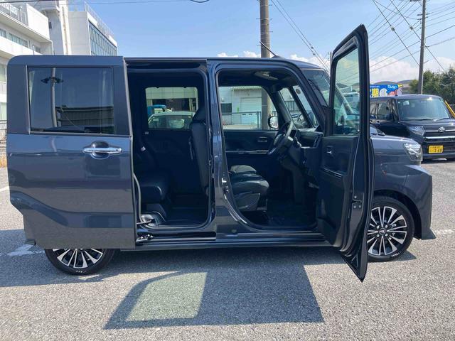 タントカスタムRSリミテッドターボエンジン 両側パワスラ 15インチアルミ LEDライト&フォグ ETC バックカメラ シートヒーター 電動駐車ブレーキ 上下2段調節式デッキボード 自動追従クルコン 衝突被害軽減ブレーキ(千葉県)の中古車