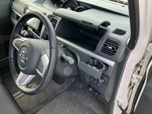 タントカスタムRS SAターボ ナビ/TV/DVD/BT バックカメラ ETC LEDヘッドライト オートライト スマアシ 両側電動スライドドア 革巻ステアリング キーフリー イモビライザー 盗難防止警報 アルミ ステリモ(千葉県)の中古車