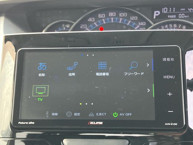 タントカスタムRS SAターボ ナビ/TV/DVD/BT バックカメラ ETC LEDヘッドライト オートライト スマアシ 両側電動スライドドア 革巻ステアリング キーフリー イモビライザー 盗難防止警報 アルミ ステリモ(千葉県)の中古車