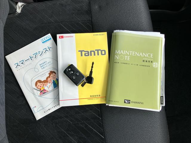 タントカスタムRS SAターボ ナビ/TV/DVD/BT バックカメラ ETC LEDヘッドライト オートライト スマアシ 両側電動スライドドア 革巻ステアリング キーフリー イモビライザー 盗難防止警報 アルミ ステリモ(千葉県)の中古車