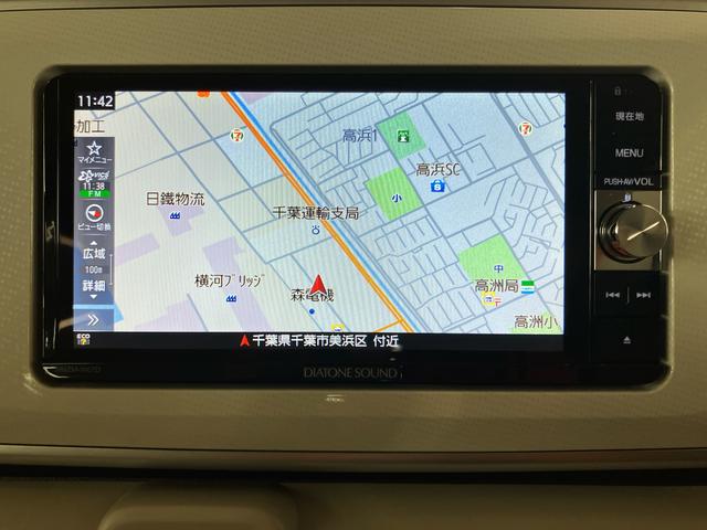 ムーヴキャンバスＸリミテッド　ＳＡIIバックカメラ連動フルセグナビ　ＵＳＢ接続　ＡＵＸ接続　ブルートゥース対応　衝突被害軽減ブレーキ　横滑り防止装置　両側電動スライドドア　置きラクボックス　プッシュエンジンスタート　キーフリーシステム（千葉県）の中古車