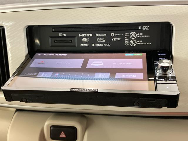 ムーヴキャンバスＸリミテッド　ＳＡIIバックカメラ連動フルセグナビ　ＵＳＢ接続　ＡＵＸ接続　ブルートゥース対応　衝突被害軽減ブレーキ　横滑り防止装置　両側電動スライドドア　置きラクボックス　プッシュエンジンスタート　キーフリーシステム（千葉県）の中古車