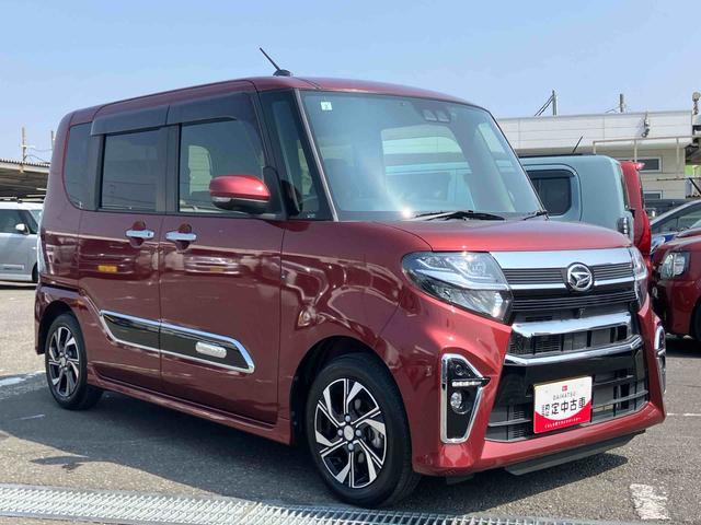 タントカスタムＸスタイルセレクション９型ナビ／ＴＶ／ＤＶＤ／ＢＴ／ＵＳＢ　全周囲カメラ　前後ドラレコ　ＥＴＣ　ＢＳＭ　ＬＥＤヘッドライト　オートライト　ＡＤＢ　スマアシ　コ−ナ−センサー　シートヒーター　両側電動スライド　アルミホイール（千葉県）の中古車