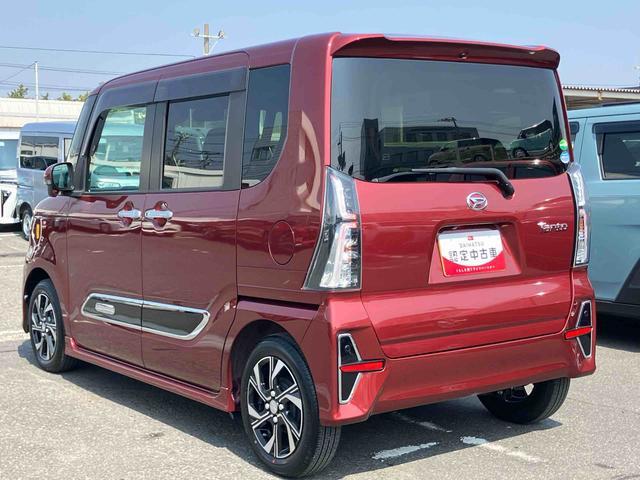 タントカスタムＸスタイルセレクション９型ナビ／ＴＶ／ＤＶＤ／ＢＴ／ＵＳＢ　全周囲カメラ　前後ドラレコ　ＥＴＣ　ＢＳＭ　ＬＥＤヘッドライト　オートライト　ＡＤＢ　スマアシ　コ−ナ−センサー　シートヒーター　両側電動スライド　アルミホイール（千葉県）の中古車