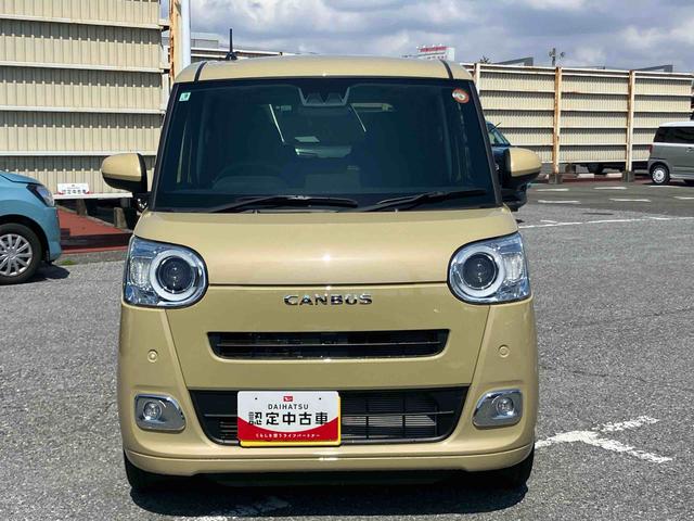 ムーヴキャンバスセオリーGターボ両側パワスラ LEDヘッド/フォグ シートヒーター 保温カップホルダー 電動駐車ブレーキ バックカメラ ステアリングスイッチ 置きラクBOX 自動追従クルコン コーナーセンサー 衝突被害軽減ブレーキ(千葉県)の中古車