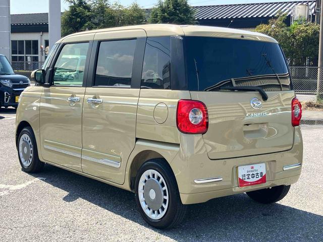 ムーヴキャンバスセオリーGターボ両側パワスラ LEDヘッド/フォグ シートヒーター 保温カップホルダー 電動駐車ブレーキ バックカメラ ステアリングスイッチ 置きラクBOX 自動追従クルコン コーナーセンサー 衝突被害軽減ブレーキ(千葉県)の中古車