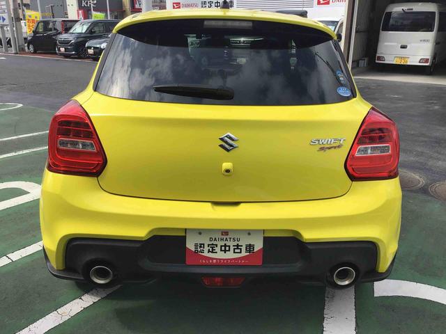 スイフトスポーツベースグレード　セーフティＰＫＧ装着車６か月保証　６速マニュアルミッション・フルセグナビ・ＥＴＣ・サイドエアバッグ・運転席シートヒーター付き（千葉県）の中古車