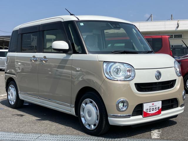 ムーヴキャンバスＧメイクアップリミテッド　ＳＡIIIナビ／ＴＶ／ＤＶＤ／ＢＴ／ＵＳＢ　全周囲カメラ　ドラレコ　ＬＥＤヘッドライト　オートライト　オートハイビーム　衝突被害軽減ブレーキ　置き楽ＢＯＸ　両側電動スライドドア　ステアリングリモコン　キーフリー（千葉県）の中古車