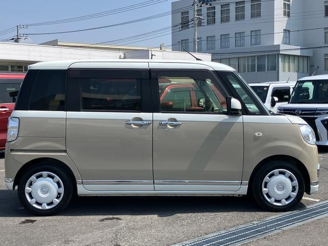 ムーヴキャンバスＧメイクアップリミテッド　ＳＡIIIナビ／ＴＶ／ＤＶＤ／ＢＴ／ＵＳＢ　全周囲カメラ　ドラレコ　ＬＥＤヘッドライト　オートライト　オートハイビーム　衝突被害軽減ブレーキ　置き楽ＢＯＸ　両側電動スライドドア　ステアリングリモコン　キーフリー（千葉県）の中古車