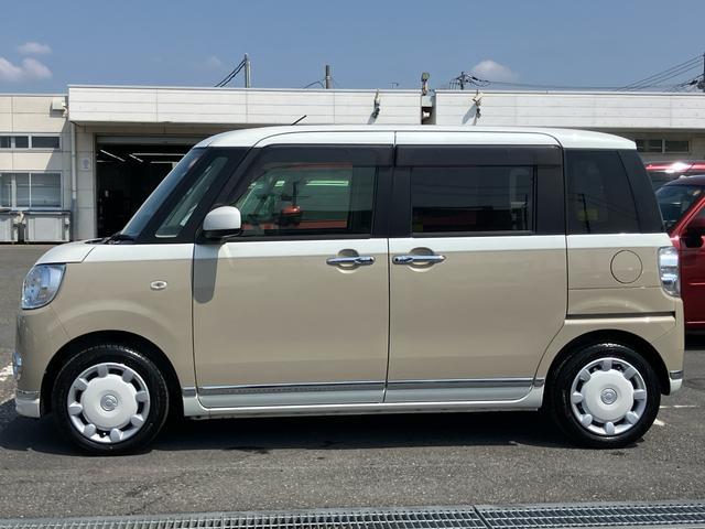 ムーヴキャンバスＧメイクアップリミテッド　ＳＡIIIナビ／ＴＶ／ＤＶＤ／ＢＴ／ＵＳＢ　全周囲カメラ　ドラレコ　ＬＥＤヘッドライト　オートライト　オートハイビーム　衝突被害軽減ブレーキ　置き楽ＢＯＸ　両側電動スライドドア　ステアリングリモコン　キーフリー（千葉県）の中古車