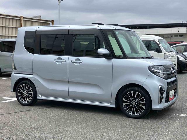 タントカスタムＲＳ９型ナビ／ＢＴ／ＴＶ／ＤＩＳＣ／全周囲カメラ／ステアスイッチ　ＥＴＣ　ターボ　両側パワスラ　１５インチアルミ　ＬＥＤヘッド／フォグ　スマートキー　シートヒーター　シートバックテーブル　自動追従クルコン（千葉県）の中古車