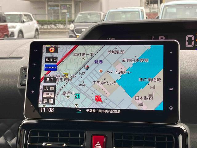 タントカスタムＲＳ９型ナビ／ＢＴ／ＴＶ／ＤＩＳＣ／全周囲カメラ／ステアスイッチ　ＥＴＣ　ターボ　両側パワスラ　１５インチアルミ　ＬＥＤヘッド／フォグ　スマートキー　シートヒーター　シートバックテーブル　自動追従クルコン（千葉県）の中古車