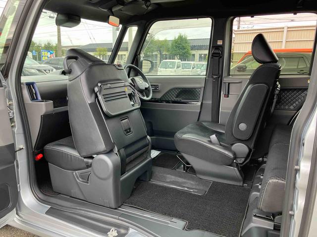 タントカスタムＲＳ９型ナビ／ＢＴ／ＴＶ／ＤＩＳＣ／全周囲カメラ／ステアスイッチ　ＥＴＣ　ターボ　両側パワスラ　１５インチアルミ　ＬＥＤヘッド／フォグ　スマートキー　シートヒーター　シートバックテーブル　自動追従クルコン（千葉県）の中古車