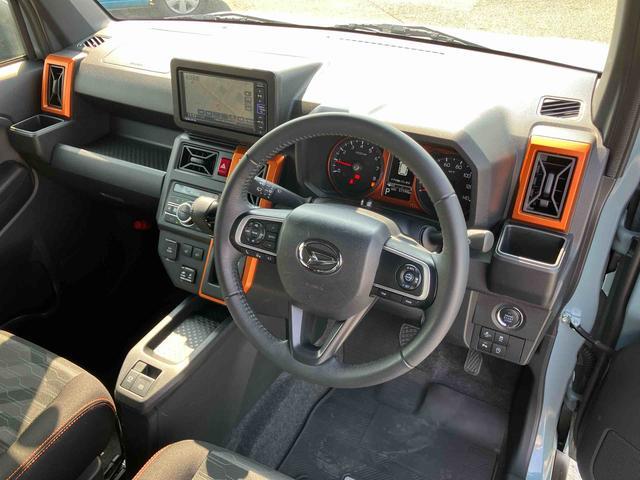 タフトＧターボ４ＷＤ　ターボ　ガラスルーフ　ルーフレール　ナビ／ＴＶ／ＤＶＤ／ＢＴ／ＵＳＢ　全周囲カメラ　前後ドラレコ　ＥＴＣ　ＬＥＤヘッドランプ　オートライト　シートヒーター　コ−ナ−センサー　電動駐車ブレーキ（千葉県）の中古車