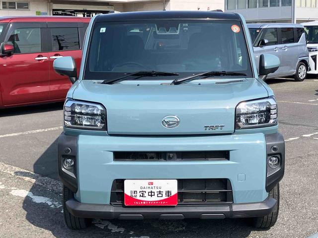 タフトＧターボ４ＷＤ　ターボ　ガラスルーフ　ルーフレール　ナビ／ＴＶ／ＤＶＤ／ＢＴ／ＵＳＢ　全周囲カメラ　前後ドラレコ　ＥＴＣ　ＬＥＤヘッドランプ　オートライト　シートヒーター　コ−ナ−センサー　電動駐車ブレーキ（千葉県）の中古車