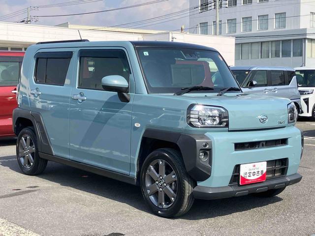 タフトＧターボ４ＷＤ　ターボ　ガラスルーフ　ルーフレール　ナビ／ＴＶ／ＤＶＤ／ＢＴ／ＵＳＢ　全周囲カメラ　前後ドラレコ　ＥＴＣ　ＬＥＤヘッドランプ　オートライト　シートヒーター　コ−ナ−センサー　電動駐車ブレーキ（千葉県）の中古車