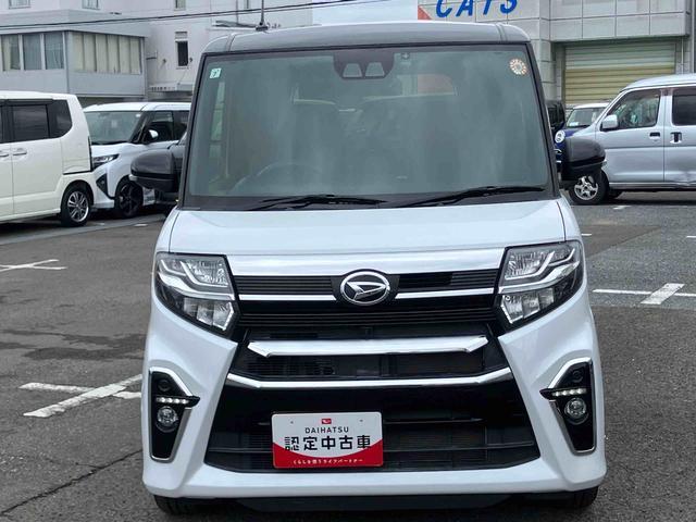 タントカスタムRSスタイルセレクションターボ 9型ナビ/TV/DVD/BT/USB 全周囲カメラ 前後ドラレコ ETC 全車速追従クルコン LEDヘッドライト オートライト ADB スマアシ コ−ナ−センサー シートヒーター 両電スライド(千葉県)の中古車