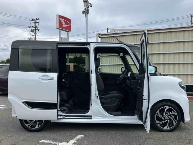 タントカスタムRSスタイルセレクションターボ 9型ナビ/TV/DVD/BT/USB 全周囲カメラ 前後ドラレコ ETC 全車速追従クルコン LEDヘッドライト オートライト ADB スマアシ コ−ナ−センサー シートヒーター 両電スライド(千葉県)の中古車