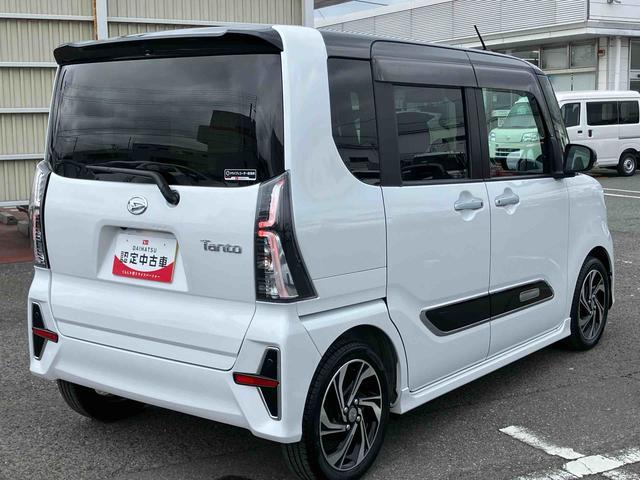 タントカスタムRSスタイルセレクションターボ 9型ナビ/TV/DVD/BT/USB 全周囲カメラ 前後ドラレコ ETC 全車速追従クルコン LEDヘッドライト オートライト ADB スマアシ コ−ナ−センサー シートヒーター 両電スライド(千葉県)の中古車