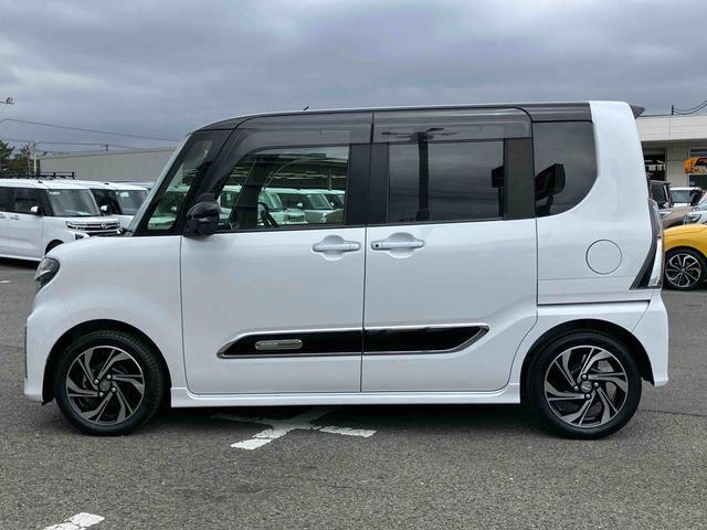 タントカスタムRSスタイルセレクションターボ 9型ナビ/TV/DVD/BT/USB 全周囲カメラ 前後ドラレコ ETC 全車速追従クルコン LEDヘッドライト オートライト ADB スマアシ コ−ナ−センサー シートヒーター 両電スライド(千葉県)の中古車