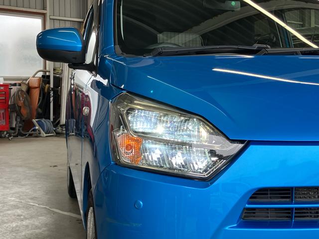 ミライースX SAIIIナビ/TV/DVD/BT/USB バックカメラ ETC LEDヘッドランプ オートハイビーム 電動格納ドアミラー スモークガラス キーレスエントリー コーナーセンサー 衝突軽減ブレーキ 盗難防止警報(千葉県)の中古車