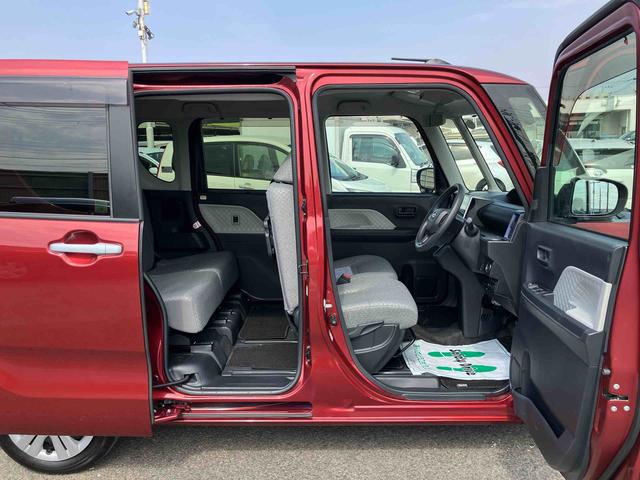 タントＸ９型ナビ／ＢＴ／ＴＶ／ＤＩＳＣ／全周囲カメラ　前後ドラレコ　ＥＴＣ　Ｐクラスター付ＬＥＤ室内灯　左側パワスラ　ＬＥＤ前ライト　スマートキー　シートヒーター　シートバックテーブル　衝突被害軽減ブレーキ（千葉県）の中古車