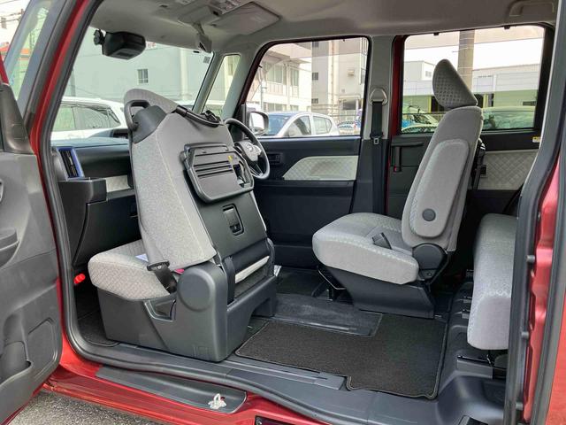 タントＸ９型ナビ／ＢＴ／ＴＶ／ＤＩＳＣ／全周囲カメラ　前後ドラレコ　ＥＴＣ　Ｐクラスター付ＬＥＤ室内灯　左側パワスラ　ＬＥＤ前ライト　スマートキー　シートヒーター　シートバックテーブル　衝突被害軽減ブレーキ（千葉県）の中古車