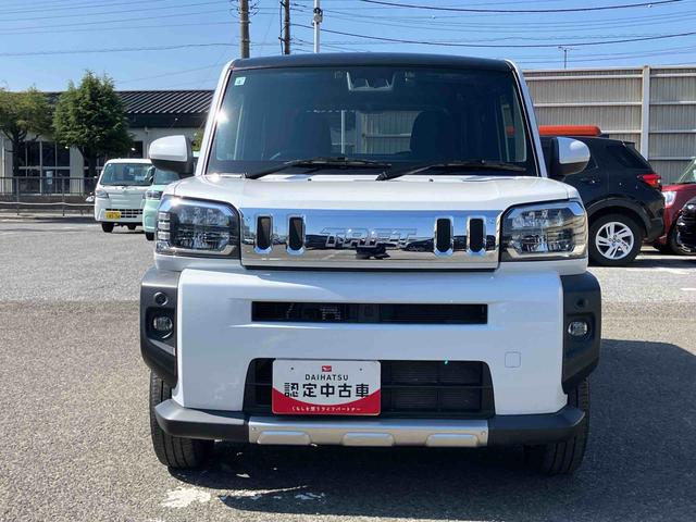 タフトＧターボ９型ＤＰオーディオ／ＢＴ／ＴＶ／Ｂカメラ　前後ドラレコ　ＥＴＣ　前後ガーニッシュ　ガラスルーフ　ルーフレール　１５インチアルミ　ＬＥＤヘッド／フォグ　シートヒーター　電動駐車ブレーキ　衝突被害軽減ＢＫ（千葉県）の中古車