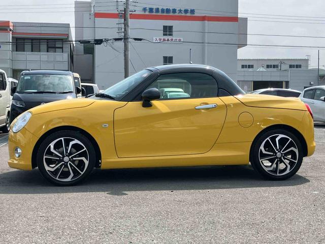 コペンセロターボ ナビ/TV/DVD/BT/USB ETC ドラレコ LEDヘッドライト オートライト シートヒーター 革巻ハンドル ステリモ チルハン オートエアコン キーフリー イモビ 電動ミラー アルミ(千葉県)の中古車