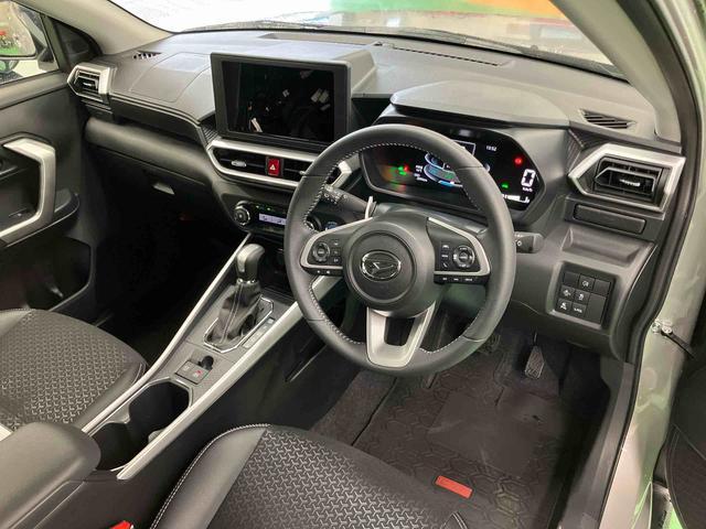 ロッキープレミアムG HEVHEV バックカメラ 全車速追従クルコン ADB LEDヘッドランプ オートライト リヤフォグ スマアシ 前後コーナーセンサー シートヒーター 革巻ステアリング 電動駐車ブレーキ キーフリー アルミ(千葉県)の中古車