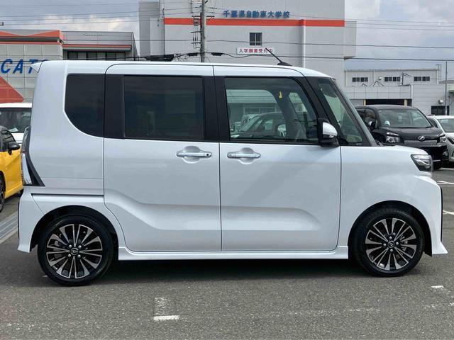 タントカスタムRSリミテッドターボ 両側電動スライド バックカメラ 全車速追従クルコン LEDヘッドライト フォグランプ オートライト オートハイビーム ADB シートヒーター コ−ナ−センサー 電動駐車ブレーキ アルミホイール(千葉県)の中古車