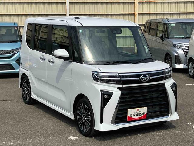 タントカスタムＲＳリミテッドターボエンジン　両側パワスラ　１５インチアルミ　ＬＥＤヘッド＆フォグ　ＥＴＣ　バックカメラ　シートヒーター　電動駐車ブレーキ　上下２段調節式デッキボード　自動追従クルコン　衝突被害軽減ブレーキ（千葉県）の中古車