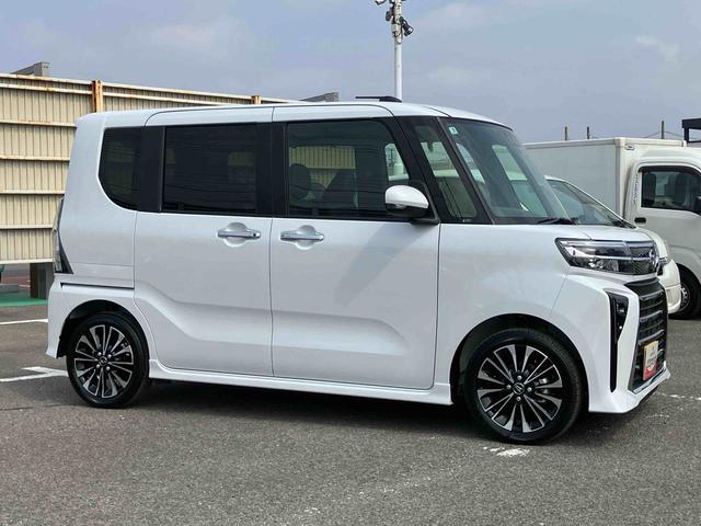 タントカスタムＲＳリミテッドターボエンジン　両側パワスラ　１５インチアルミ　ＬＥＤヘッド＆フォグ　ＥＴＣ　バックカメラ　シートヒーター　電動駐車ブレーキ　上下２段調節式デッキボード　自動追従クルコン　衝突被害軽減ブレーキ（千葉県）の中古車