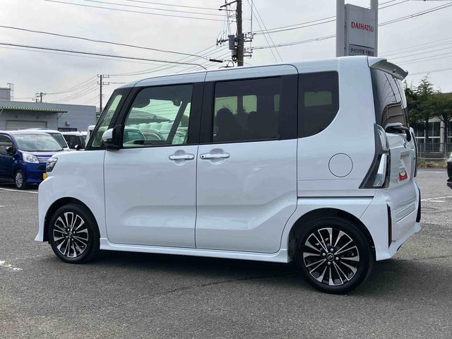 タントカスタムＲＳリミテッドターボエンジン　両側パワスラ　１５インチアルミ　ＬＥＤヘッド＆フォグ　ＥＴＣ　バックカメラ　シートヒーター　電動駐車ブレーキ　上下２段調節式デッキボード　自動追従クルコン　衝突被害軽減ブレーキ（千葉県）の中古車