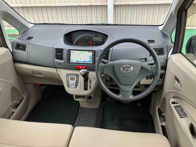 ムーヴXリミテッドナビ/1セグ/CD/バックカメラ ETC 前後マットガード 14インチアルミホイール プッシュボタンスターター オートエアコン 電動格納ドアミラー 運転席シートリフター アイドリングストップ(千葉県)の中古車